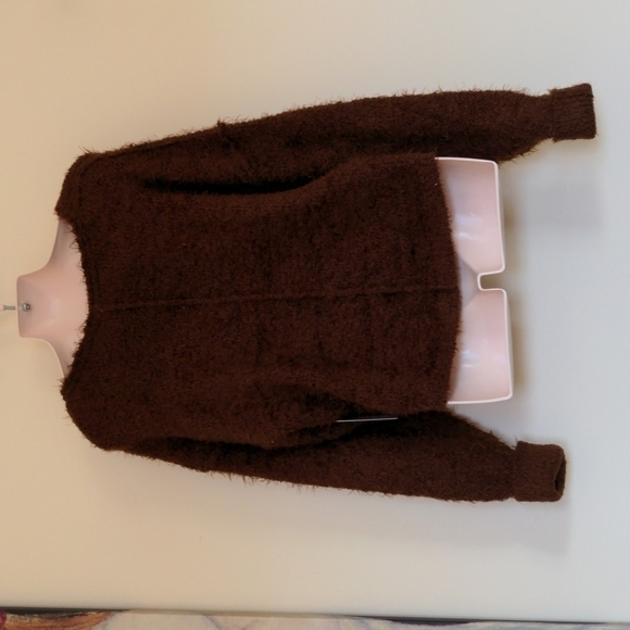 Free PEOPLE icing v neck pullover sweater knit - Picture 11 of 13